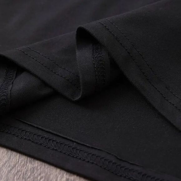 Adorable "BOO" Black with Pink Graphics Halloween T-Shirt Sz 14 - Picture 4 of 4